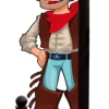 Chandelier Cow Boy