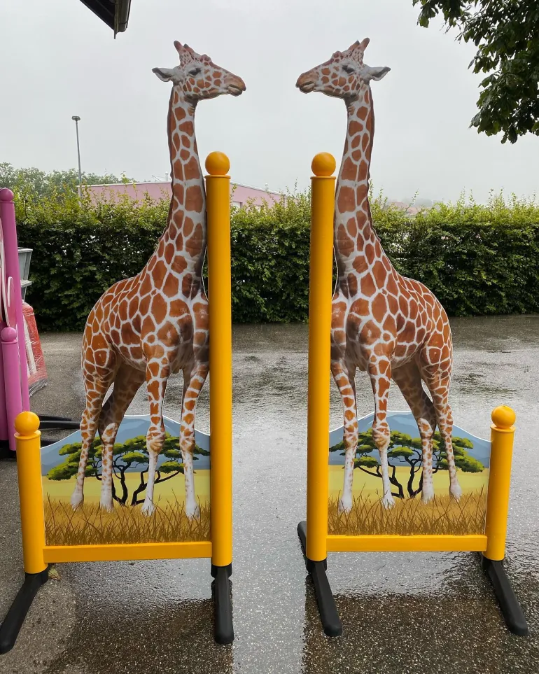 Chandelier Girafe