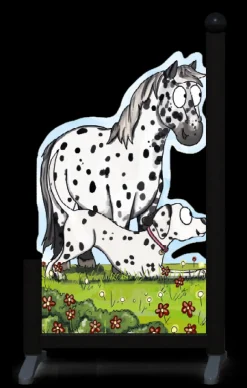 Chandelier Prestige Emily Cole - Poney/Chien Tacheté