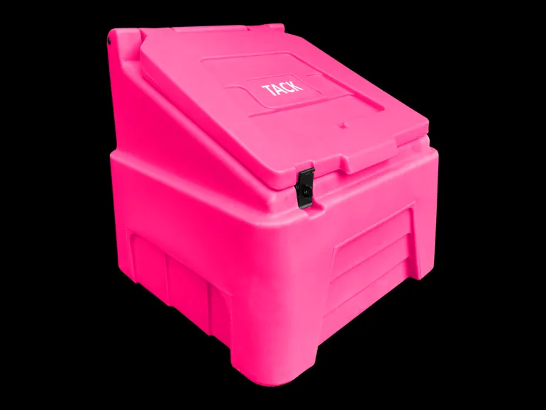 Malle de stockage écurie 200L
