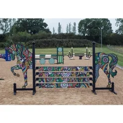 Obstacle complet Cheval Coloré