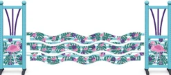 Obstacle complet CSO Flamant Rose