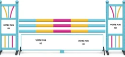 Obstacle CSO publicitaire personnalisé N°1