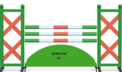 Obstacle CSO publicitaire personnalisé N°6
