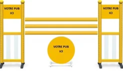 Obstacle CSO publicitaire personnalisé N°8
