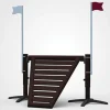 Obstacle de cross pointe V 1.20m