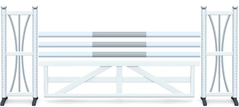 Obstacle de CSO complet barrière et combi E