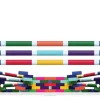 Obstacle de CSO complet Colourfull