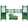 Obstacle de CSO complet Croco