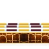 Obstacle de CSO complet Girafe