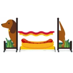 Obstacle de CSO complet Hot Dog