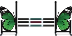 Obstacle de CSO complet Papillons barres