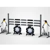 Obstacle de CSO complet Pingouins