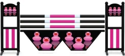 Obstacle de CSOcomplet Canards rose et W