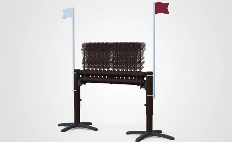 Obstacle haie droite suspendue 120cm