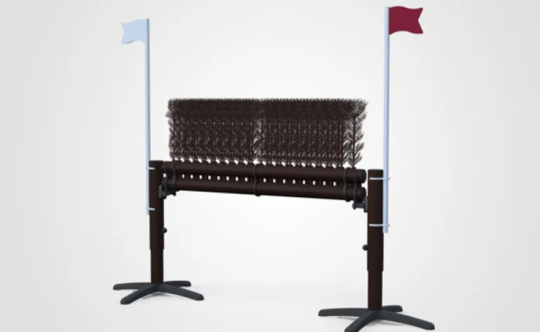 Obstacle haie droite suspendue 180cm