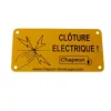 Plaque Clôture électrique