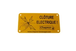 Plaque Clôture électrique