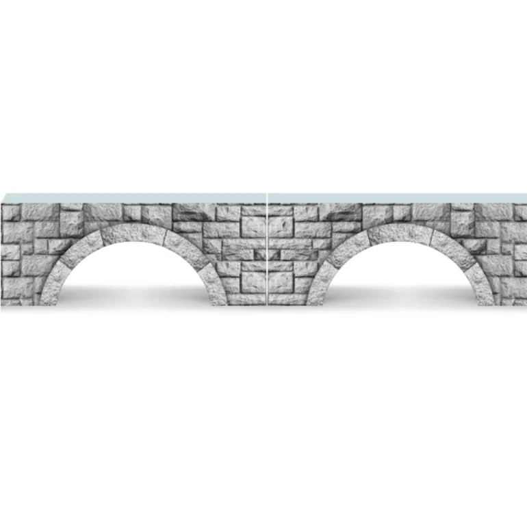 Soubassement obstacle CSO Pont Viaduc