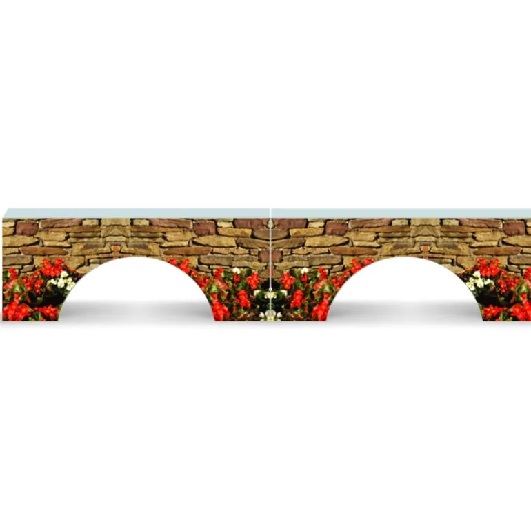 Soubassement obstacle CSO Pont Viaduc